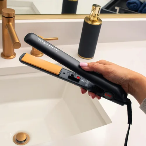 Miniatura 4 de CHI Original plancha plana de 1” para alaciado de cabello, para estilizar, profesional, color negro