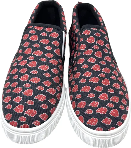 Miniatura 3 de Tenis de Naruto Shippuden con licencia oficial para adultos logotipo de Red Cloud