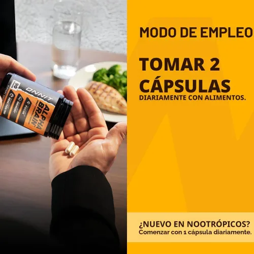 Miniatura 10 de ONNIT - Suplemento para el cerebro en cápsulas Alpha Brain
