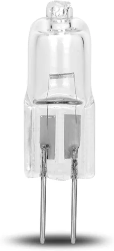 Miniatura 4 de Bombilla G4 24V Lente transparente 20 W 1.378 in Longitud 24 voltios Maquinaria pesada Marina tren Cabina Iluminación Bombilla de reemplazo JC 24 V