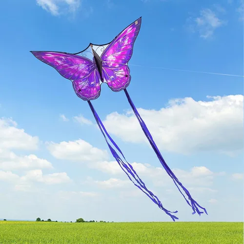 Miniatura 2 de Mint's Colorful Life Butterfly Kite for Kids & Adults, 55" x 28" Large Kite for Boys & Girls, Easy to Fly Kites for Beginners, Beach Single Line