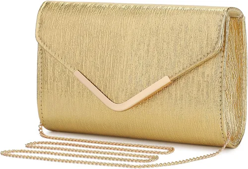 Miniatura 8 de UBORSE Bolso de mano para mujer, de piel vegana, bolso de noche, formal, sobre cruzado, bolsa de hombro
