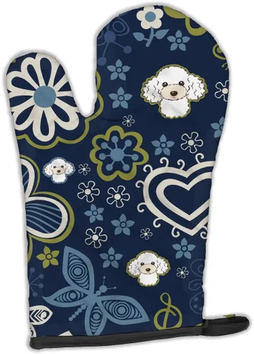 Miniatura 194 de Caroline's Treasures BB4020OVMT Dog House Collection Border Collie - Guante de horno grueso resistente al calor para sartenes calientes y horno