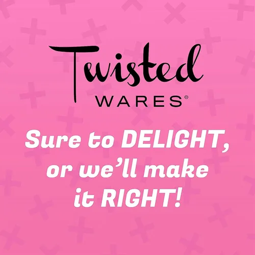 Miniatura 4 de Twisted Wares Divertidos guantes de horno con refranes, hechos con amor, regalos de cocina, soporte para ollas de lona de algodón, regalo