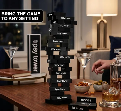 Miniatura 6 de Jenga Tipsy Tower, juego para beber