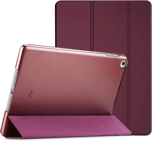 Miniatura 13 de ProCase Funda Inteligente para iPad Air 2 2014, Funda Protectora con Soporte Ultra Delgada y Ligera con Tapa Trasera Translúcida Esmerilada