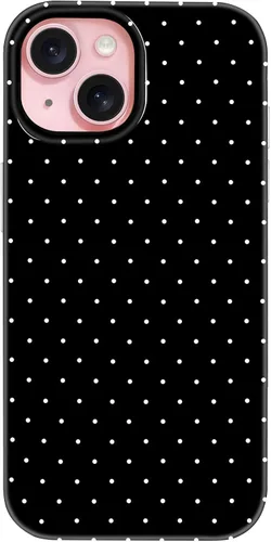 Miniatura 94 de Hython Funda para iPhone Air, diseño estético de lunares lindos, funda simple de 6.5 pulgadas, delgada, antiarañazos, parachoques de TPU suave, a