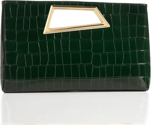 Miniatura 16 de Bolso de mano Coucoland para mujer - Bolsos de noche de cuero PU con purpurina de moda para fiesta de boda, uso diario PU Leather