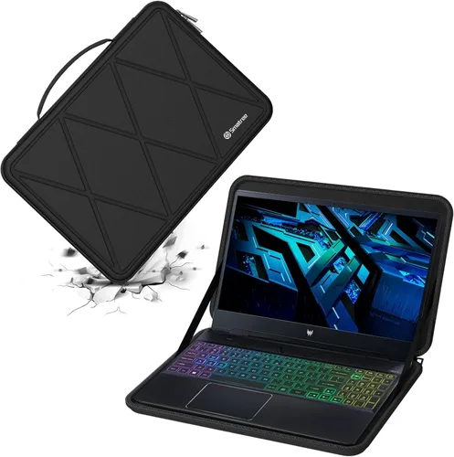 Miniatura 40 de Smatree Funda Protectora EVA Dura Compatible para Acer Aspire 5 A515/3 A315/1 A115 de 15.6 Pulgadas, para Acer Aspire Vero Green-AV15 Funda Serie X