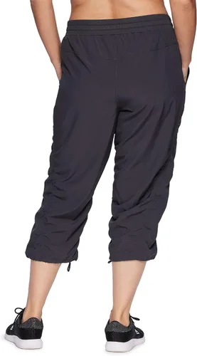 Miniatura 7 de RBX Pantalón capri tejido ligero con cordón para mujer, talla grande