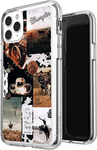 Miniatura 7 de Funda compatible con iPhone 7/8/SE del oeste, funda de collage estético retro vaquera country chic collage para hombres y mujeres, regalo a prueba