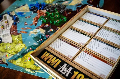 Miniatura 5 de Renegade Game Studios: Axis & Allies: WWI 1914 - Un juego de mesa de guerra estratégico para 2 a 8 jugadores, edades de 14 años en adelante, juego