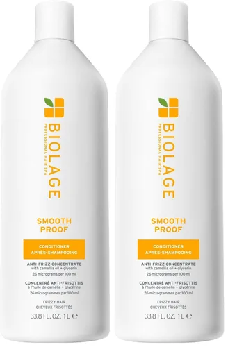 Biolage Smooth Proof Conditioner - Nourishes & Smooths Frizzy Hair, Detangles & Manages