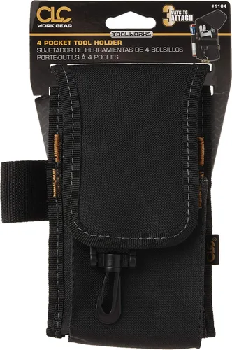Miniatura 4 de Custom Leathercraft CLC 1104 portaherramientas múltiple para diversos usos de construcción, soporte para celular