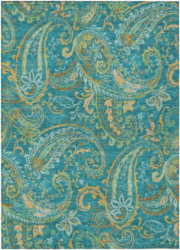 Miniatura 20 de Addison Rugs Chantille ACN533 - Alfombra negra de 8 x 10 pies, resistente a las manchas, lavable a máquina, no se desprende, para dormitorio, sala