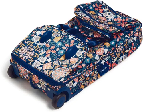 Miniatura 4 de Vera Bradley Bolsa de lona plegable Ripstop reciclada para mujer, Mandala Encantado Azul
