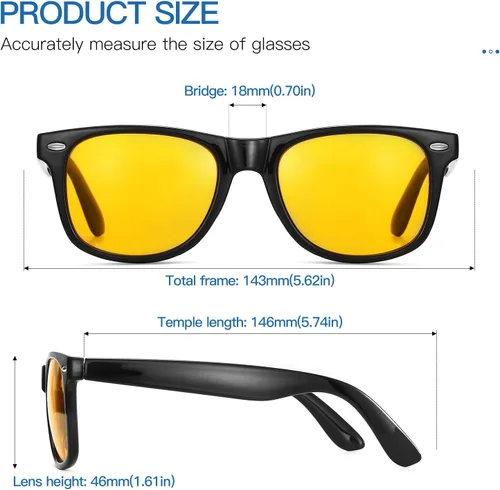 Miniatura 3 de Gysnail - Lentes de computadora con bloqueo de luz azul para hombres y mujeres, alivian la fatiga ocular y duermen mejor, gafas de juego con bloqueo