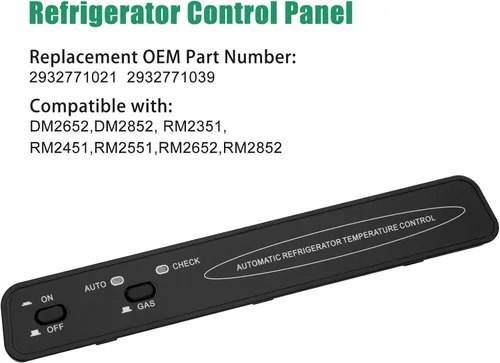 Miniatura 6 de 2932771021 Reemplazo del kit de placa de circuito, el panel de control del refrigerador reemplaza 2932771039 DM2652 DM2852 RM2351 RM2451 RM2551