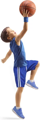 Miniatura 3 de Poroka Paquete de 5 pantalones cortos de malla para niños pequeños, de secado rápido, pantalones cortos deportivos con cordón para correr, baloncesto