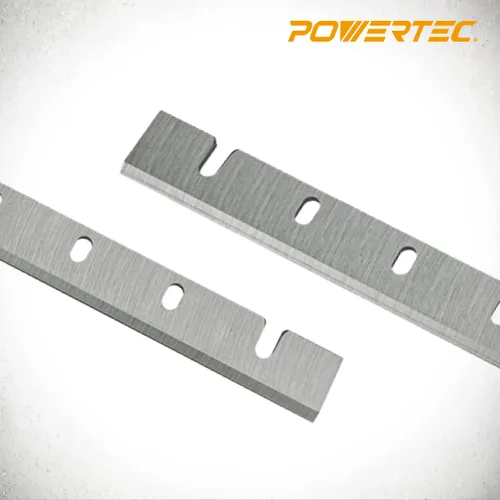 Miniatura 2 de POWERTEC Cuchillas cepilladoras de 12-1/2 pulgadas para cepilladora DeWalt DW733, repuesto para cuchillos cepilladores DW7332, juego de 4 (12809DD)