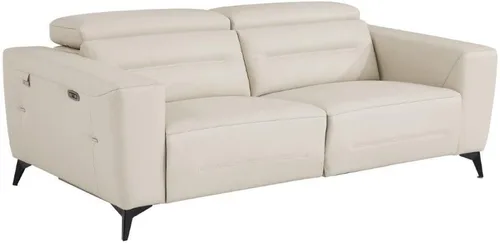Miniatura 9 de BlackJack Furniture Ferrara - Sofá reclinable de cuero italiano de grano superior con puertos USB para cargar dispositivos, reposacabezas ajustables