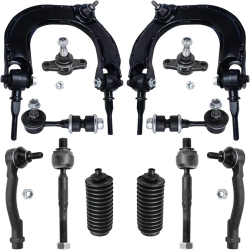 Miniatura 22 de Detroit Axle - Kit de suspensión delantera de 12 piezas para Mercury Grand Marquis Ford Crown Victoria Town Car 2003-2011, 2 brazos de control