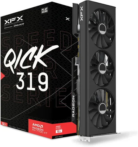 Miniatura 13 de XFX Speedster SWFT105 Radeon RX 6400 Tarjeta gráfica para juegos con 4 GB GDDR6, AMD RDNA 2 RX-64XL4SFG2