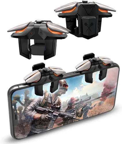 Miniatura 10 de Newseego for Mobile Game Controller Trigger, [Upgraded Version] Mobile Controllers Colorful Trigger Sensitive Shoot and Aim Button for Rules of