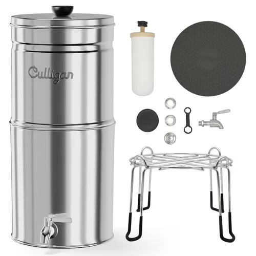 Miniatura 6 de Culligan MaxClear - Sistema de filtro de agua por gravedad de 3 galones que elimina microplásticos, PFAS y plomo, certificado NSF/ANSI, filtro