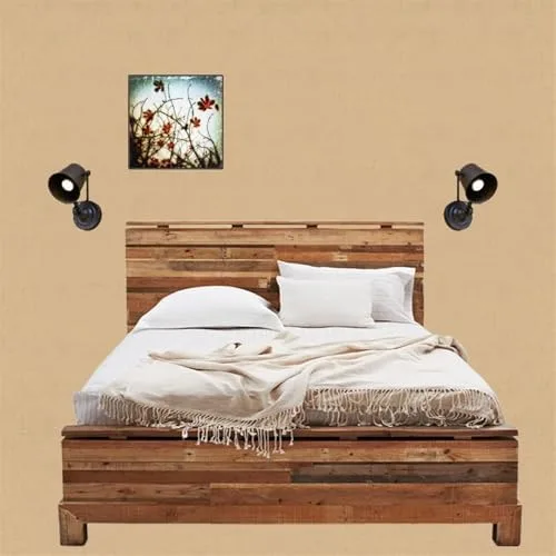 Miniatura 3 de Luces de pared LED industriales retro, aplique de bombilla E27 para dormitorio y sala de estar, accesorio decorativo hacia arriba, iluminación