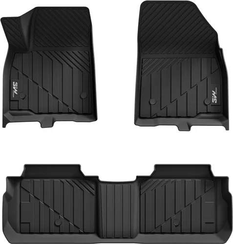 Miniatura 23 de 3W Alfombrillas de piso y forro de carga compatibles con Mazda CX-50 2023 2024 2025 (no para híbrido), forros TPE para todo clima, juego completo