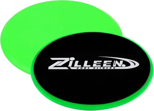 Miniatura 12 de Zilleen Deslizadores de Ejercicio para Entrenamiento Discos de Fitness para Pilates para Mujeres y Hombres, Paquete de 2