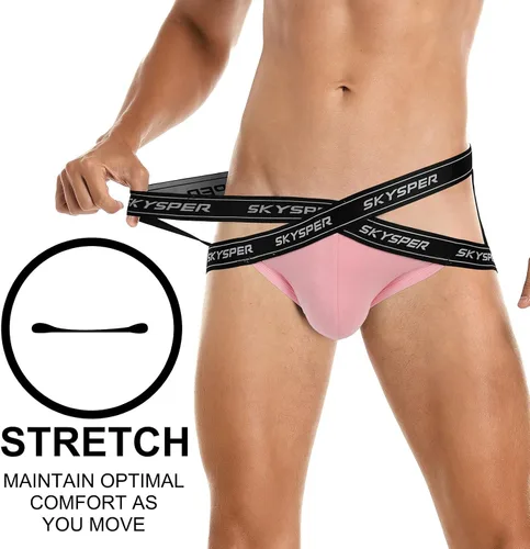 Miniatura 3 de SKYSPER Correa atlética para hombre con correa para hombre, ropa interior sexy