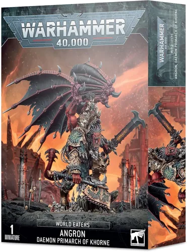 Games Workshop Warhammer 40k - Marine Espacial Caos World Eaters Angron, Primarca Demonio de Khorne
