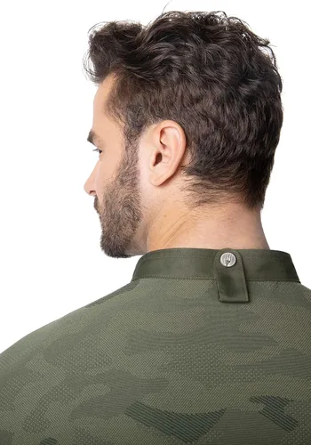 Miniatura 4 de Chef Works Abrigo de chef Mojave para hombre