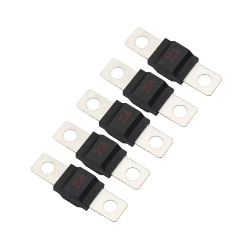 Miniatura 4 de Mega fusible automotriz, alta corriente 20A-150A, negro, paquete de 5 (20 A)