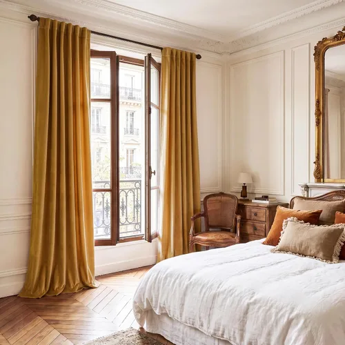 Miniatura 106 de StangH Cortinas de Terciopelo Verde Esmeralda de 96 Pulgadas - Cortinas Opacas de Terciopelo de Lujo Súper Suaves, Elegante Cobertura de Ventana