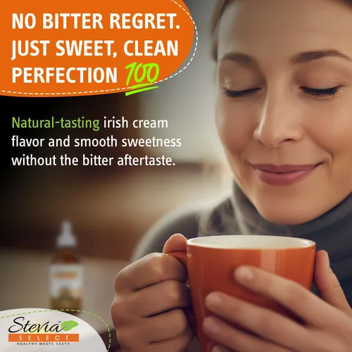 Miniatura 3 de Stevia Select Irish Cream Stevia Extract Liquid - Edulcorante cero calorías - Líquido de extracto de gotas de sabor natural - Gotas de café keto