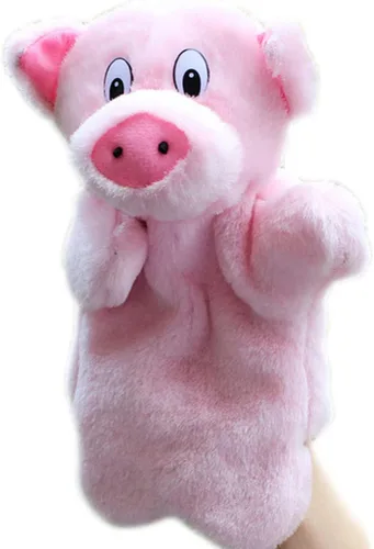 Miniatura 10 de RIY Marioneta de mano - Animales de granja Amigos Marionetas educativas Pato