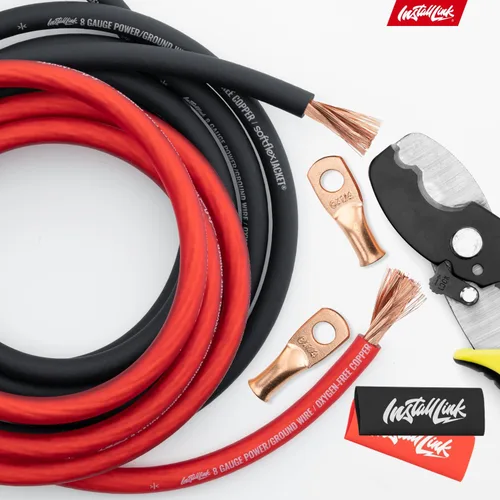 Miniatura 7 de Install Link Cable de alimentación de calibre 8, cobre OFC puro (25 pies x 2 bobinas = 50 pies)