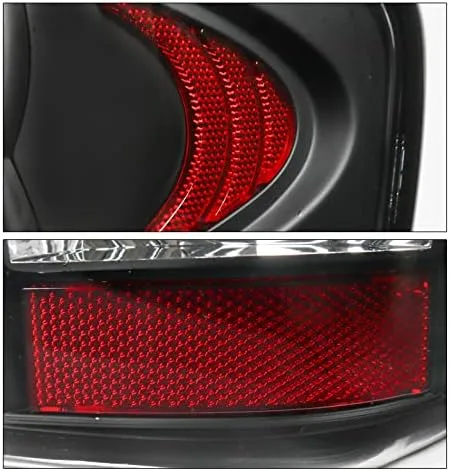 Miniatura 7 de Luces traseras LED de freno traseras negras compatibles con Jeep Grand Cherokee 1999-2004