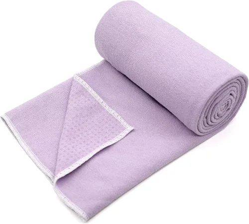 Miniatura 2 de Eunzel Toalla de yoga caliente – Toalla de microfibra antideslizante para esterilla de yoga con punto de agarre absorbente de sudor, toalla