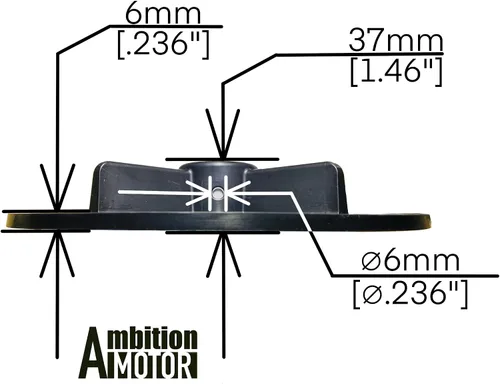 Miniatura 5 de 9 "Esparcidor Spinner Disco Reemplazo Compradores 3005705 para TGSUV1B