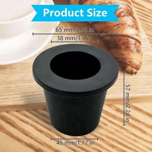 Miniatura 2 de Enchufe de anillo para sombrilla de mesa de patio, soporte de cuña de cono de sombrilla, 1 paquete, adecuado para 1.5 pulgadas (1.496 in) al aire
