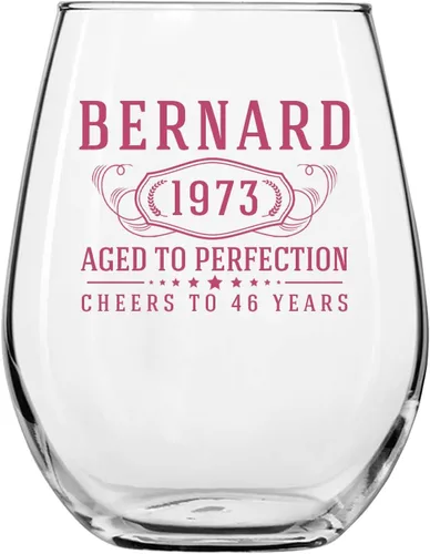 Miniatura 14 de Copa de vino personalizada impresa para el Día de la Madre de 16 onzas, regalos de cristal personalizados con nombre de mamá para mujeres, regalo