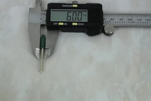 Miniatura 3 de TEMO 10 piezas de 0.236 in (1/4 pulgadas) herramienta giratoria de goma bala de pulido con vástago de 0.118 in (1/8 pulgadas) para herramientas