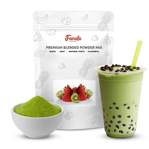 Miniatura 20 de Fanale Té en polvo con leche de azúcar morena Okinawa prémium Polvo saborizante de té de burbujas, perfecto para hornear, batidos y bebidas, 2.2