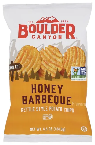 Miniatura 33 de Boulder Canyon, papas fritas Canyon Cut con aceite de aguacate, sal y pimienta, 5.25 onzas