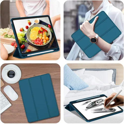 Miniatura 7 de iMieet Funda para Nuevo iPad Pro de 11 Pulgadas 2022 (4ª generación)/2021 (3ª generación) con portalápices