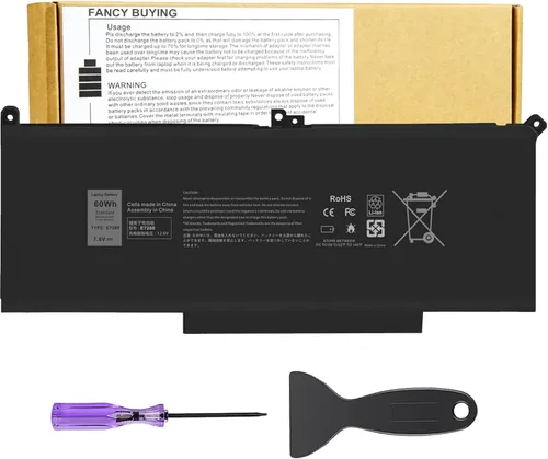 Miniatura 15 de Fancy Buying JPFMR DN33X RDNP5 65N6H - Batería de repuesto para laptop Dell Chromebook 3100 3400 2 en 1 5488 5493 5593 P90F Series Notebook 0JPFMR